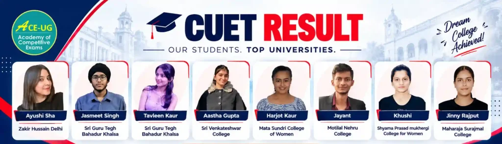 DU Selection through CUET 2025 Ace UG