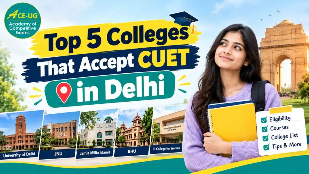 Top 5 Colleges That Accept CUET in Delhi